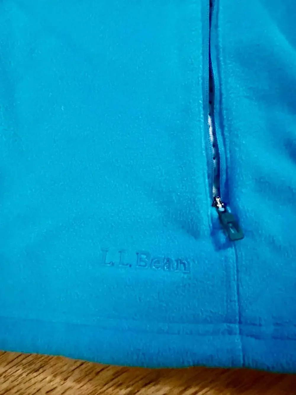 L.L.Bean Women's Blue Fleece Vest